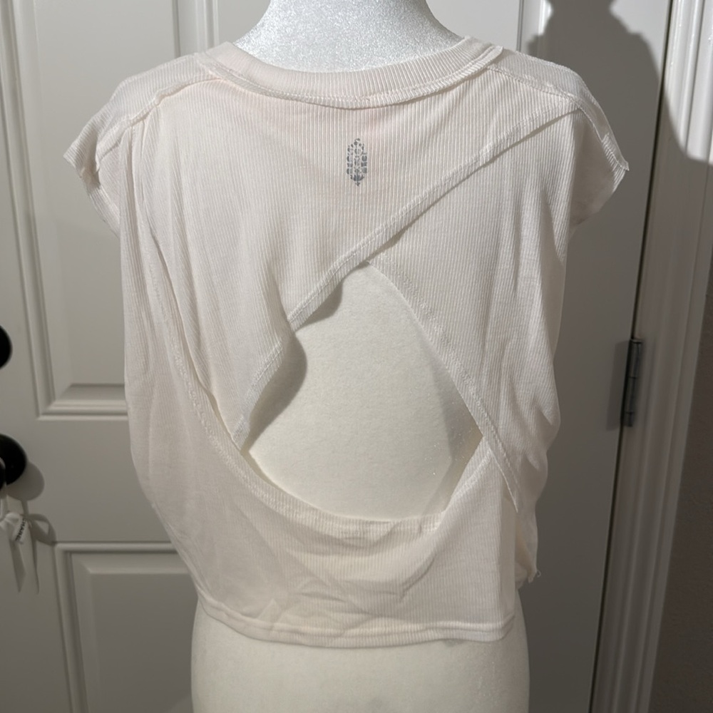 FP MOVEMENT White Sleeveless Top - Picture 3 of 3